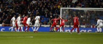 2-1. Iago Aspas marcó el primer tanto sevillista.