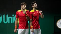 26/11/21 COPA DAVIS DE TENIS
FASE  DE GRUPOS
ESPAÑA vs ECUADOR
PABLO CARREÑO Y GRANOLLERS vs ESCOBAR E HIDALGO
