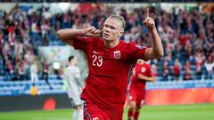 Tablas entre Van Gaal y Haaland