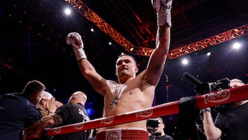 The 38-year-old Ukrainian boxer is the undisputed heavyweight champion for the second time in his career.