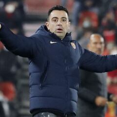 Xavi, aliviado: Alba y Alves, negativos, y Nico y Mingueza, sólo rampas