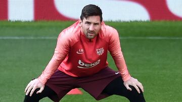 Messi returns to full training with Barcelona ahead of Betis clash
