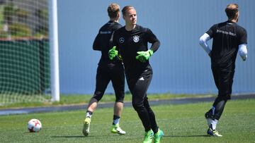 Ter Stegen no será titular en el debut de Alemania en la Copa