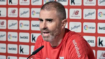 04/03/20 RUEDA PRENSA GAIZKA GARITANO ENTRENADOR  ATHLETIC DE BILBAO