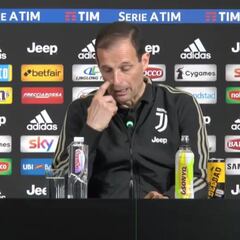 Recado de Allegri a sus 'tifosi' y da las claves de cómo remontar ante el Atleti