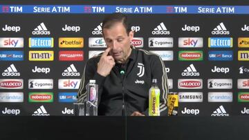 Recado de Allegri a sus 'tifosi' y da las claves de cómo remontar ante el Atleti