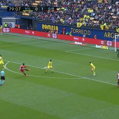 El golazo del Girona en su triunfo ante Villarreal