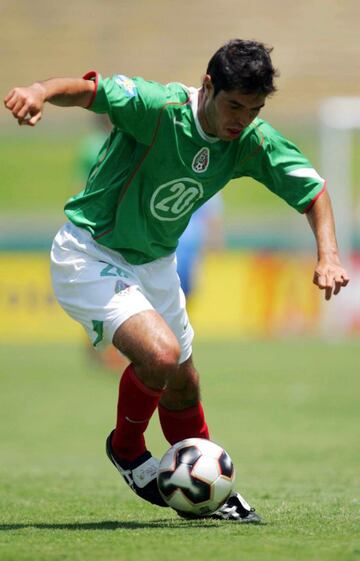 García debutó con el 'Tricolor' en el 2005 frente a Guatemala, donde jugó 20 minutos. Después de eso, el 'Loco' no volvió a jugar con la verde.