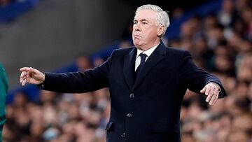 Carlo Ancelotti, entrenador del Real Madrid.