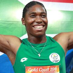 South Africa’s Caster Semenya cruises to 1500m gold