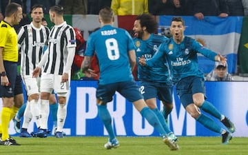 Cristiano Ronaldo anotó el 0-1.



