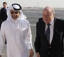 FIFA investiga a su presidente Blatter y a su rival, Bin Hamman