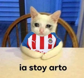 Los memes de la derrota de Chivas ante Tigres