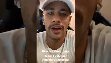 Neymar sorprende: ¡mensaje para el hijo youtuber de Arturo Vidal!
