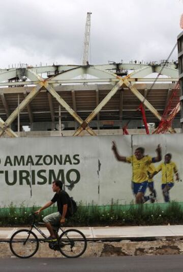 Manaos se prepara para el mundial