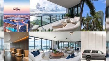 El exfutbolista y su esposa Victoria compraron recientemente esta casa en el rascacielos One Thousand Museum en Miami dise?ado por Zaha Hadid. El ¨¢tico de dos plantas y cinco habitaciones tiene m¨¢s de mil metros cuadrados. El edificio cuenta con piscinas al aire libre y otra cubierta en la planta 60, gimnasio, spa, peluquer¨ªa, sal¨®n de belleza y zonas comunes donde realizar presentaciones y eventos privados.