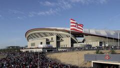 El Wanda Metropolitano, estadio del Atl&eacute;tico de Madrid.