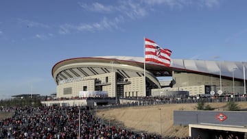 El Wanda Metropolitano, estadio del Atl&eacute;tico de Madrid.