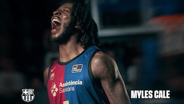 Myles Cale, nuevo jugador del Barça.