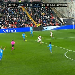 Un obra de arte en Vallecas: la que prepararon João Felix y Koke es de visionado obligatorio