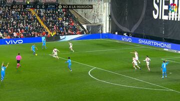 Un obra de arte en Vallecas: la que prepararon João Felix y Koke es de visionado obligatorio