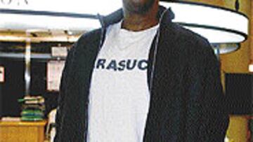 Griffith, ayer en Vitoria.