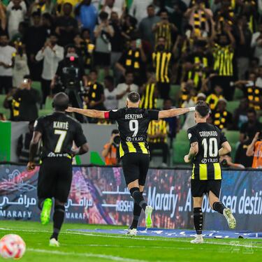 Benzema rompe las cadenas sin Nuno Espírito Santo en Al Ittihad