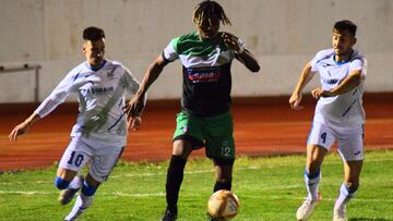 Imagen de un partido del Olivenza.