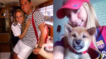 La piloto de Cristiano Ronaldo es muy fan del Barcelona