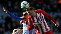 En Nesyri, ante el Atl&eacute;tico de Madrid.