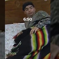 Maradona más la viral ‘rutina matutina’: Oro puro en video