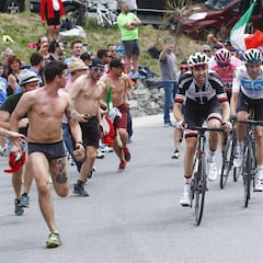 Mikel Nieve gana la etapa y Froome sentencia el Giro