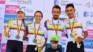 ¿Participan ciclistas extranjeros en los Campeonatos Nacionales de Ruta de Colombia?