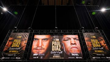 All the information you need if you want to watch Paul and Diaz square off in a boxing match in Texas on Saturday.