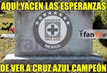 Las redes sociales no perdonaron a los equipos del fútbol mexicano y los 'festejaron' con las imágenes más graciosas. Cruz Azul roba la atención.