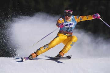 El 1 de diciembre de 1991 se impuso en la prueba de eslalon en el Campeonato Mundial de Lech am Arlberg, Austria. 