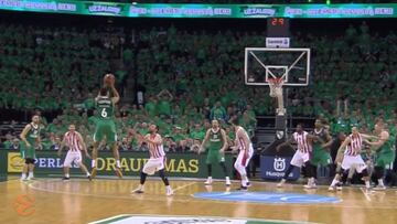 El Zalgiris revienta a Olympiacos y acaricia la Final Four