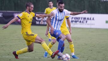 José Rodríguez, durante el Málaga - Cádiz.