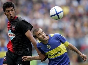 El defensa central rosarino disput¨® sus primeros partidos profesionales en Newell?s Old Boys.