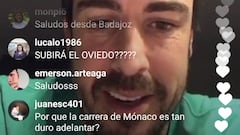 Alonso, a un troll: "Gracias por seguirme, mañana vete al cole"