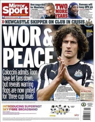 Portadas de la prensa deportiva