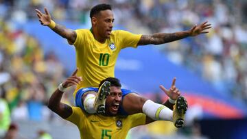 Segundo gol de Neymar contra México; primero ante Ochoa