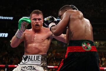 El poder, la pasión y la emoción de la 'Canelo' vs Jacobs en imágenes