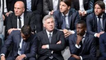 A Ancelotti no le gustó el poco tacto de sus pupilos.