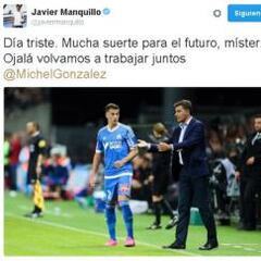 Manquillo: "Un día triste. Ojalá vuelva a trabajar con Míchel"