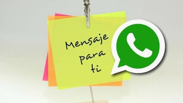 Cómo guardar un chat o mensaje en una nota post-it de WhatsApp