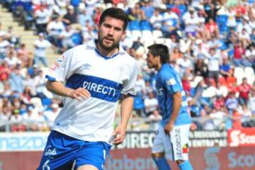 La regularidad alcanzada en la sub 20 fue argumento suficiente para que Mario Salas lo llevara a Universidad Católica, donde es titular.