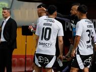 Futbol, Colo Colo vs Universidad de Chile.
Supercopa 2025
El jugador de Colo Colo Arturo Vidal es fotografiado durante el partido por la Supercopa 2025 contra Universidad de Chile disputado en el estadio Santa Laura de Santiago, Chile.
14/09/2025
Andres Pina/Photosport
Football, Colo Colo vs Universidad de Chile.
2025 Supercopa
Colo Colo’s player Arturo Vidal is pictured during the Supercopa 2025 match against Universidad de Chile at the Santa Laura stadium in Santiago, Chile.
14/09/2025
Andres Pina/Photosport