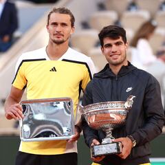 Zverev, a Alcaraz: “Tu carrera ya es de salón de la fama”