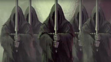 The Rings of Power sparks debate over Nazgul and the mysterious black sword in trailer